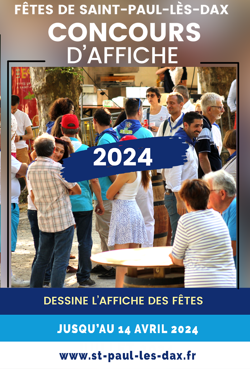 Concours De Laffiche Des F Tes Populaires Saint Paul L S Dax