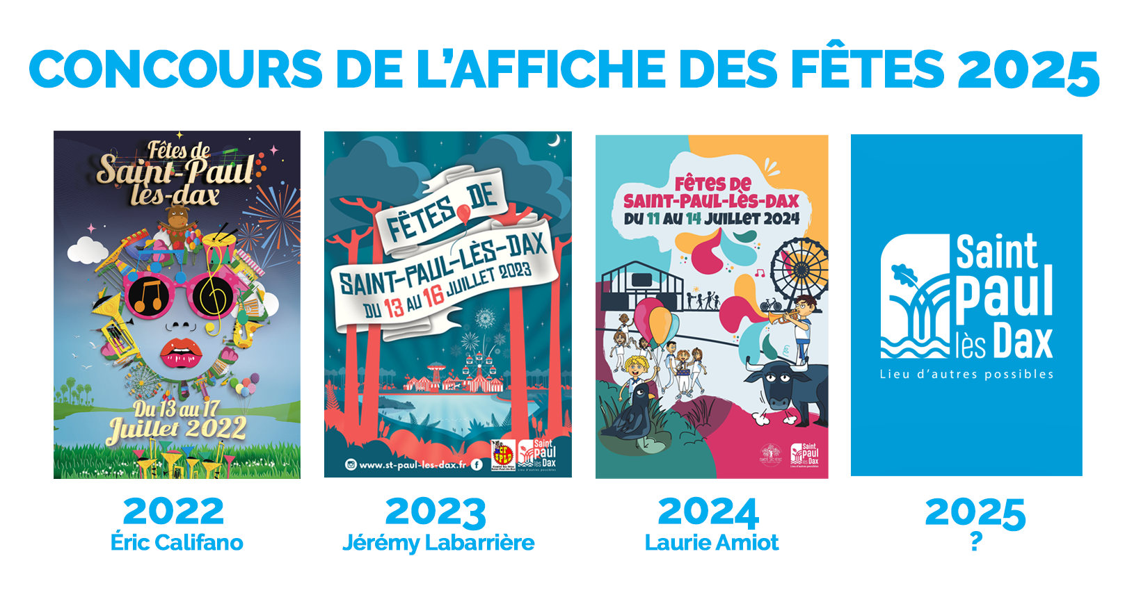 Concours de l’affiche des fêtes populaires 2025 SaintPaullèsDax